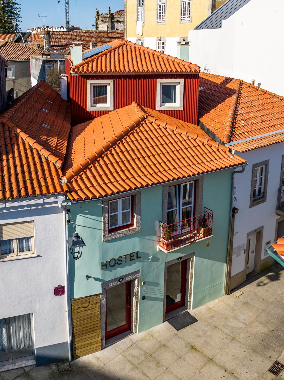 Ola Vida - Hostel Caminha Bagian luar foto